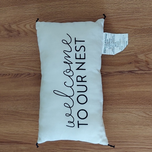 Other - Throw pillow 17X10in